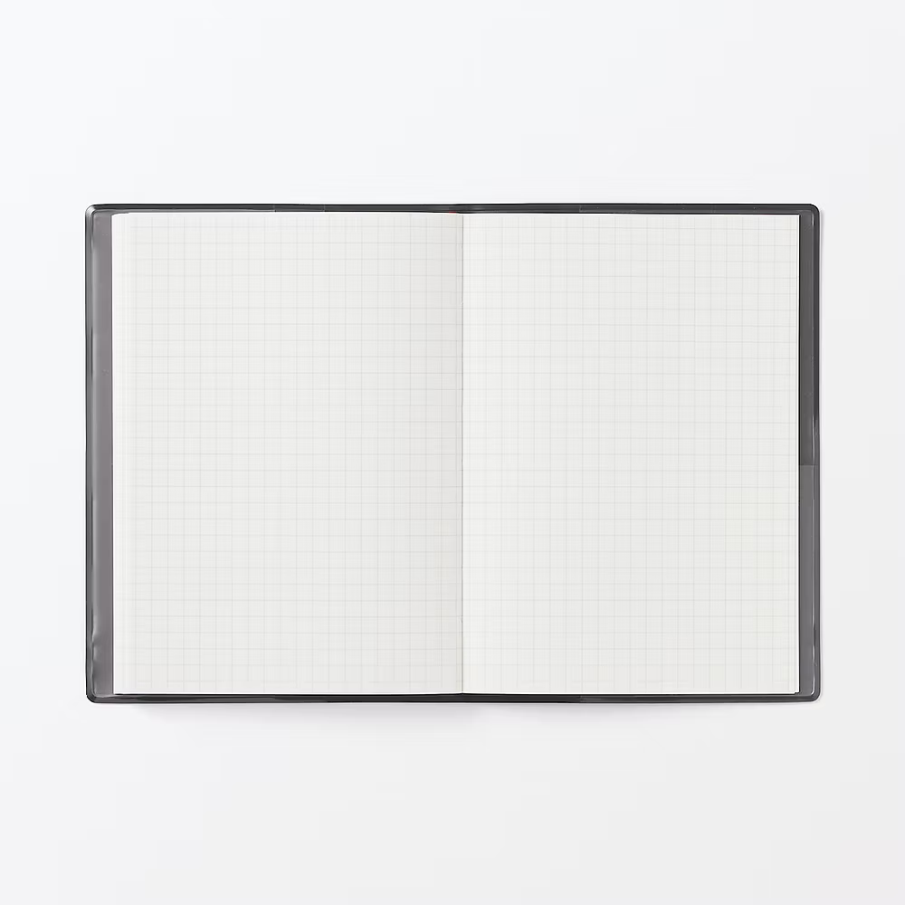 MUJI Dark Grey 2026 Monthly/Weekly Planner B6