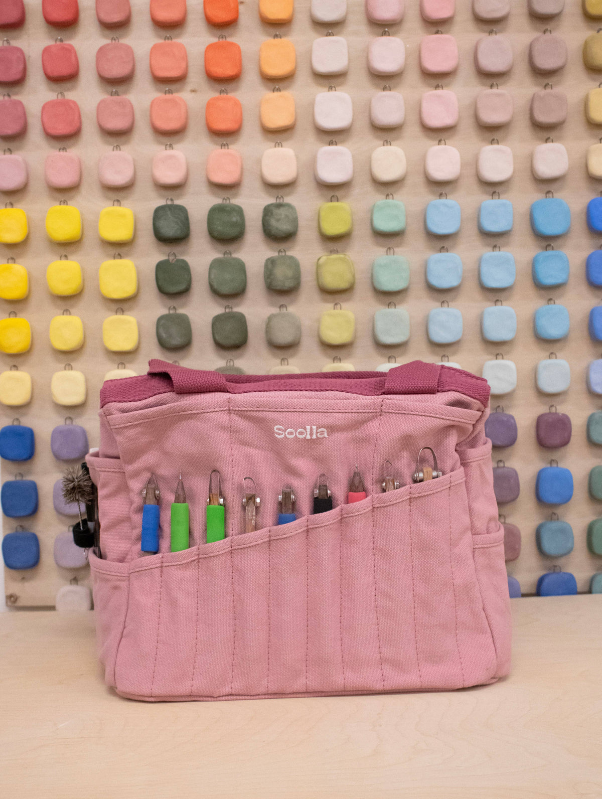 Soolla Studio Artist Bag - Desert Rose