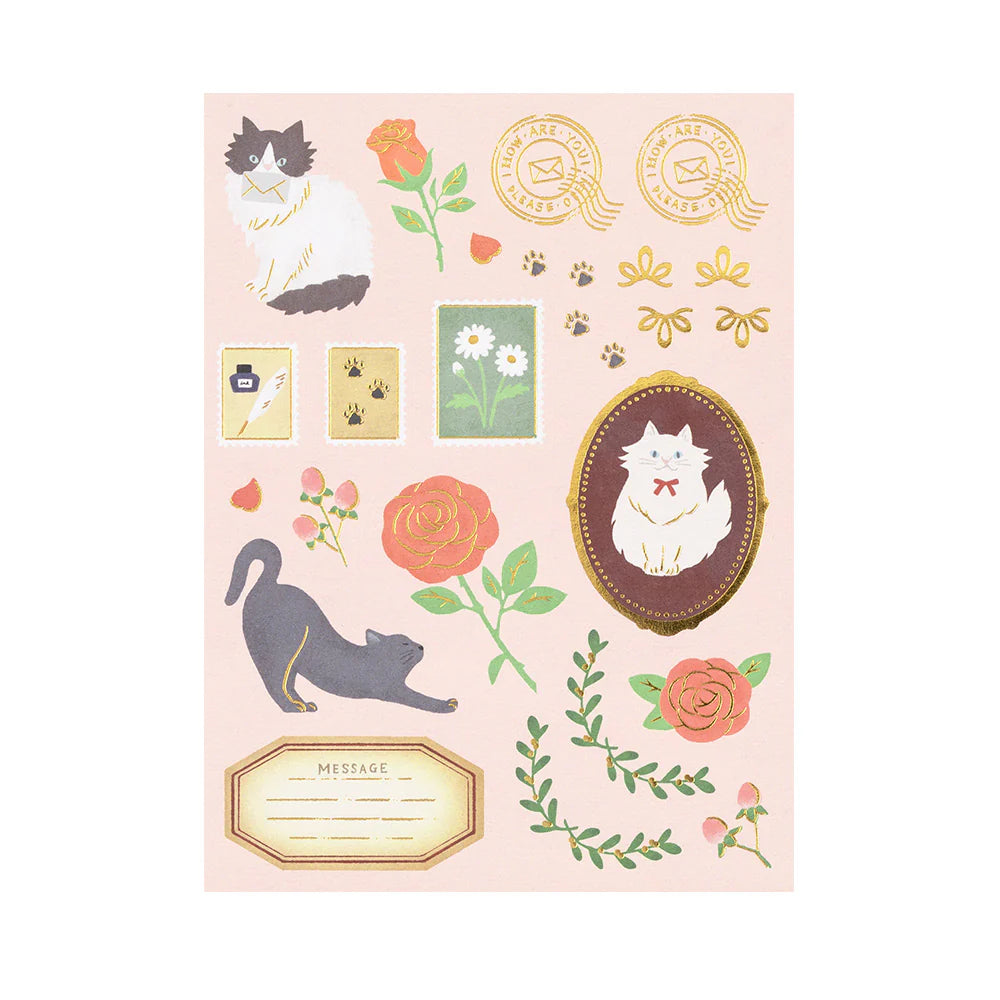 Letter Set 922 Collage Cat - The Stkr Store