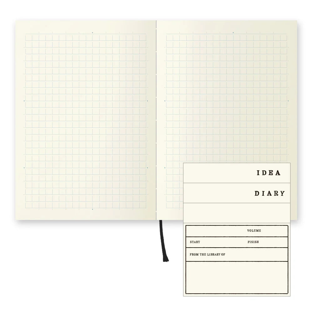 MD NOTEBOOK A6 GRIDDED A