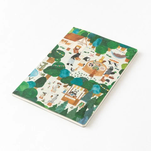 Yuru Log Notebook B6 Forest Animal - The Stkr Store