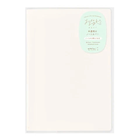 YURU LOG NOTEBOOK COVER B6 PVC