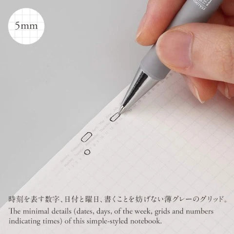365 Days Notebook B5 / B6 Black