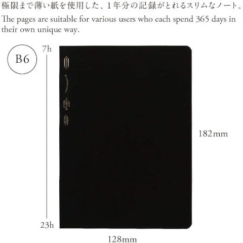 365 Days Notebook A6