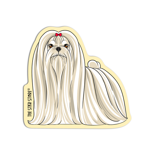 Maltese Dog Breed Stickers
