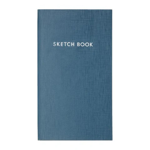 Midori Field Notebook Sketch Book 3mm Grid Grayish Blue (SE-Y7B)
