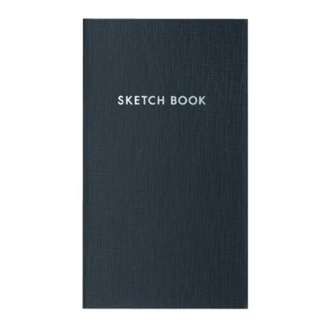 Field Notebook Sketch Book 3mm Grid Charcoal Black (SE-Y7D)