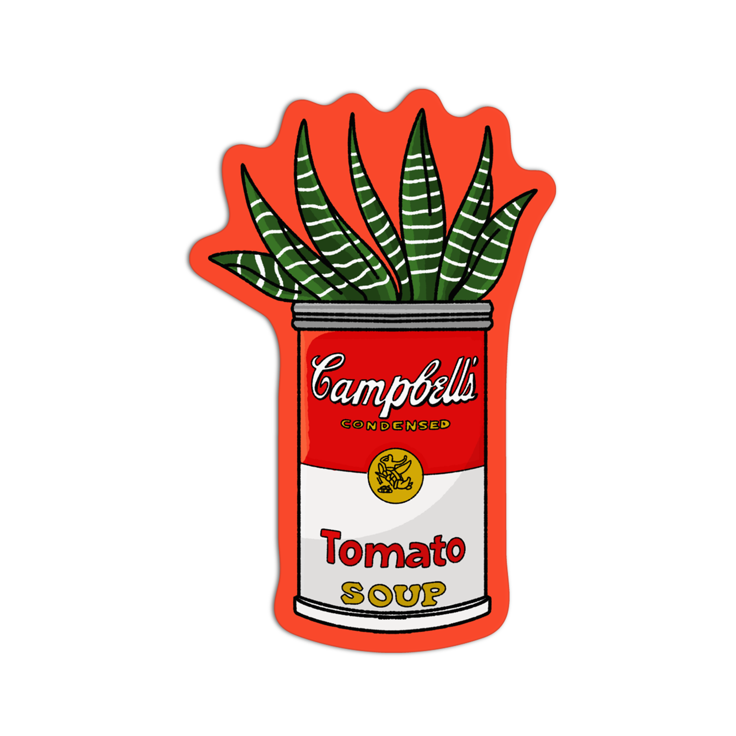 Campbell's Planters Sticker