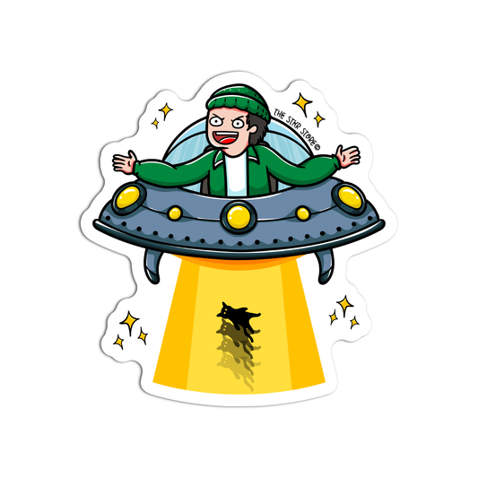 Tall Invasion Sticker