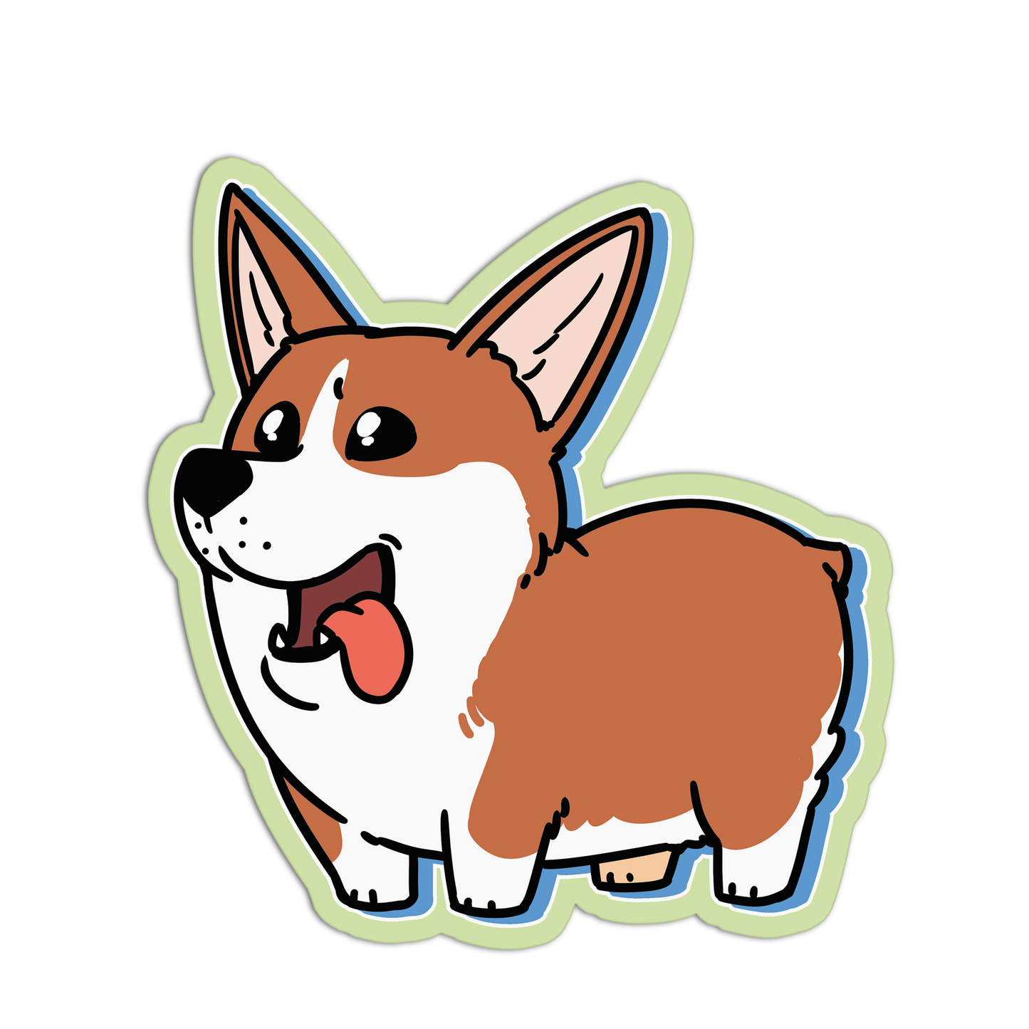 Corgi Smiling - Corgi & Shiba Collection