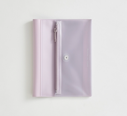 [Pre-Order - July Arrival] Isshoni. Pen Case + Notebook Cover Pvc A6
