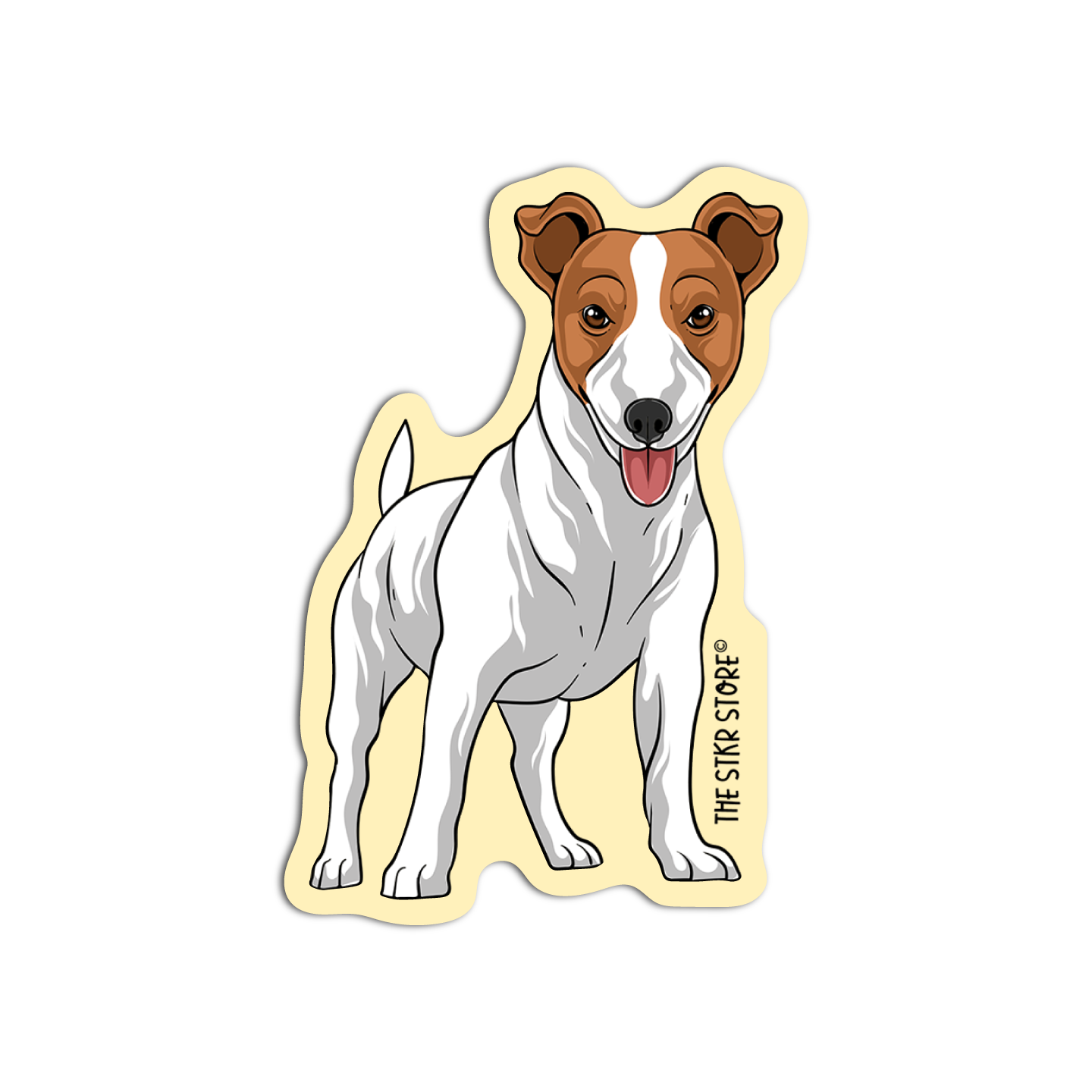 Jack Russell Terrier Dog Breed Stickers