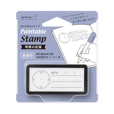 Paintable Stamp Pre-Inked Half Size