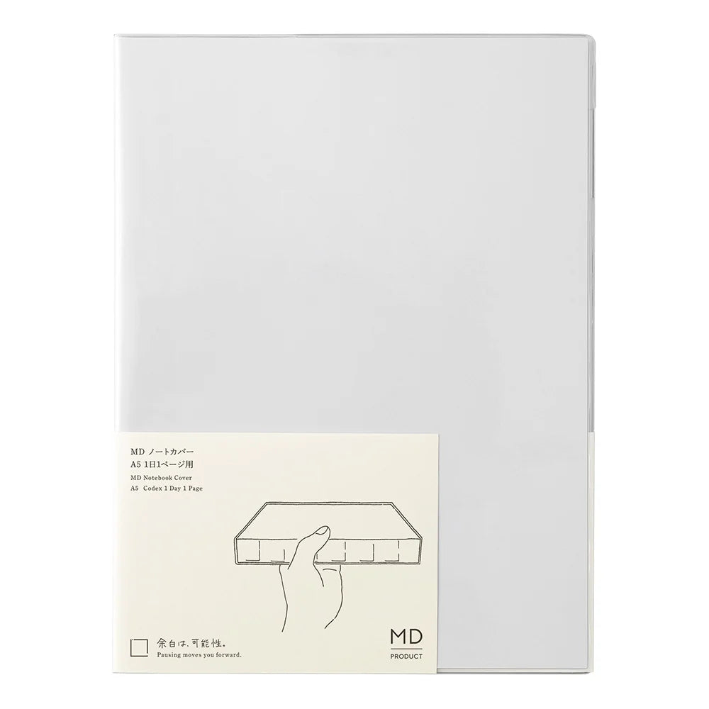 MD NOTEBOOK COVER A5 CODEX 1 DAY 1 PAGE CLEAR A