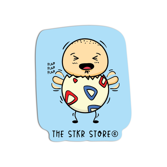 Sean Potato as Togepi Cosplay Pokemon Sticker