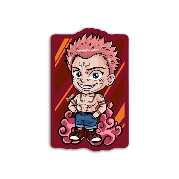 Sukuna Jujutsu Kaisen Sticker