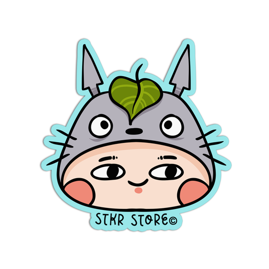 Totoro Studio and Puff Sticker