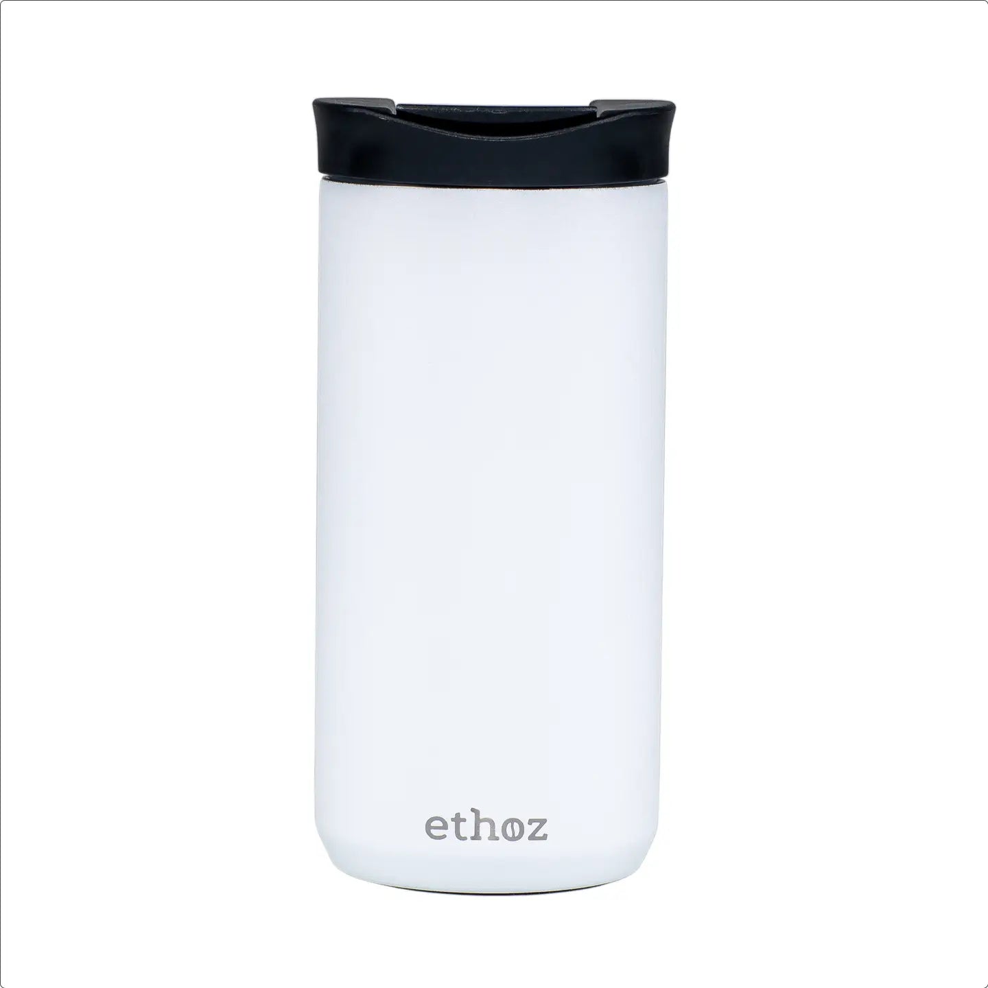 Ethoz Minimalist White Matte Mug - The Stkr Store