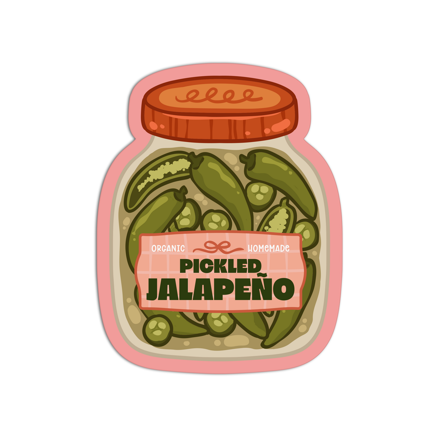 Pickled Jalapeno - Pickled Series - The Stkr Store