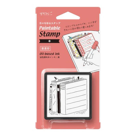 Paintable Stamp Pre-Inked Book