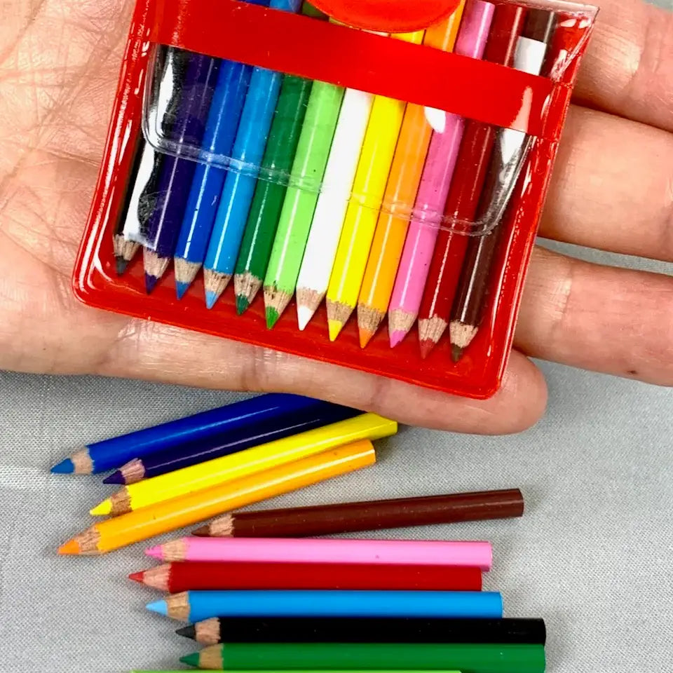 Mini Color Pencils 12 Pack - The Stkr Store
