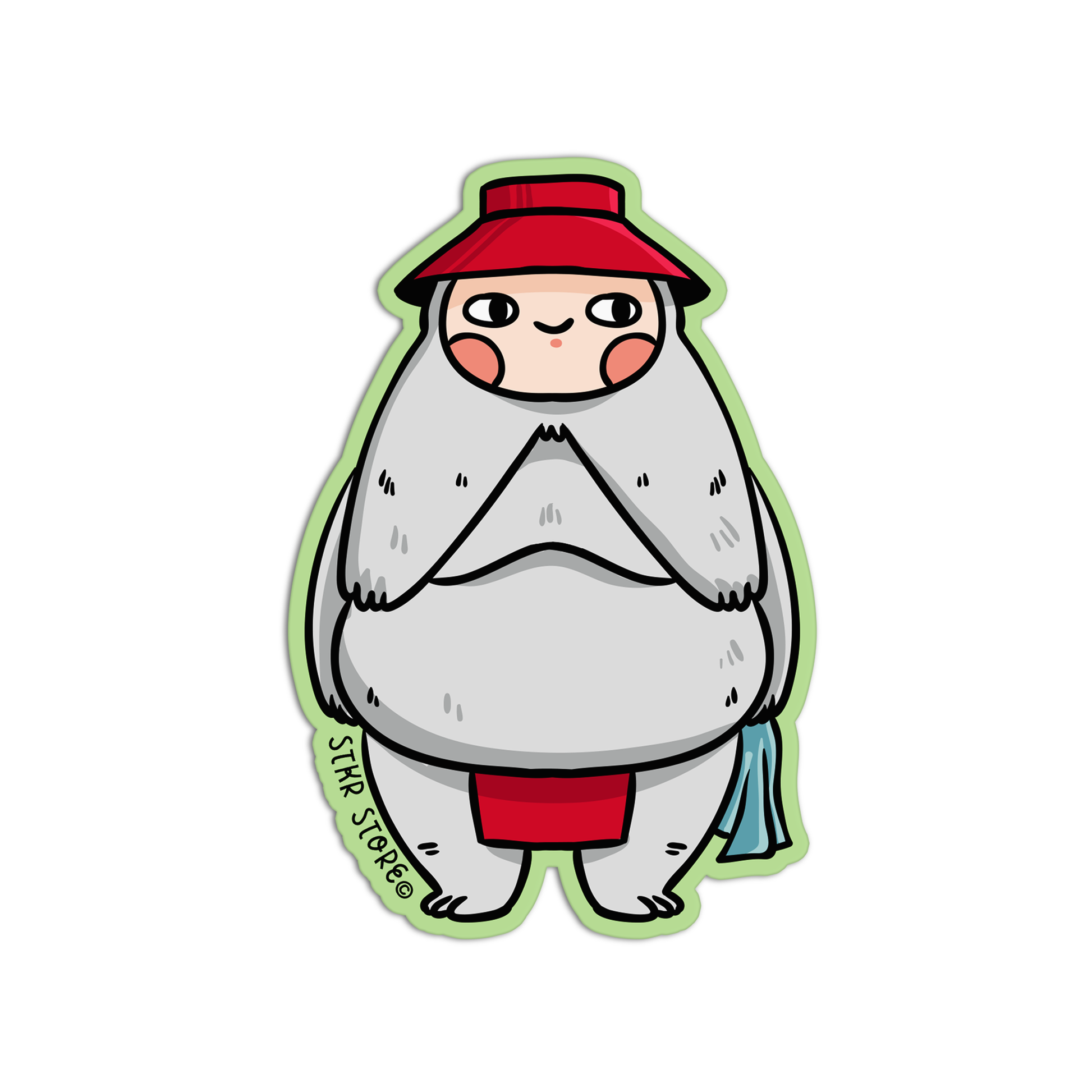 Radish Spirit Studio and Puff Sticker