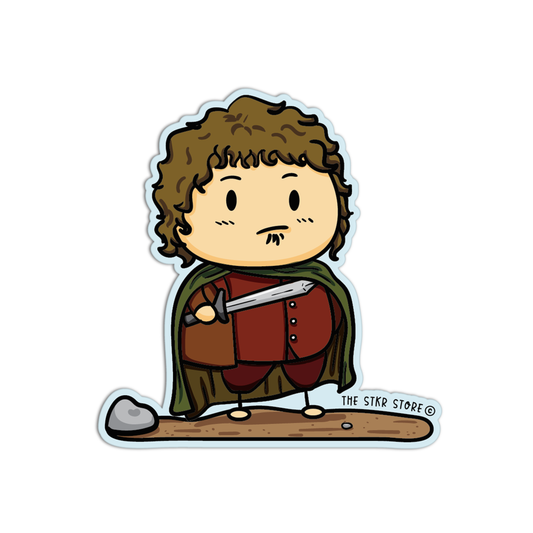 Sean Potato as Frodo Cosplay Lord of the Rings Sticker