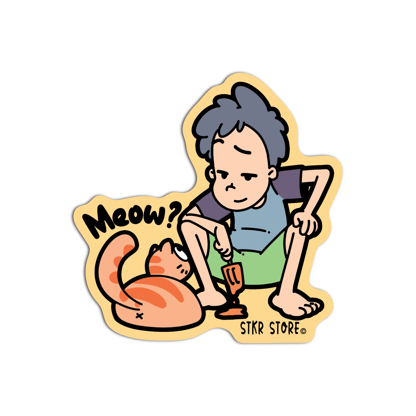 Mikey's BFF Sticker