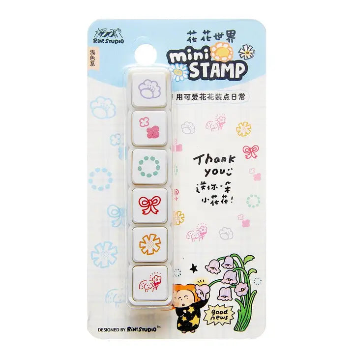 Mini 6 in 1 Stamps - Portable Size