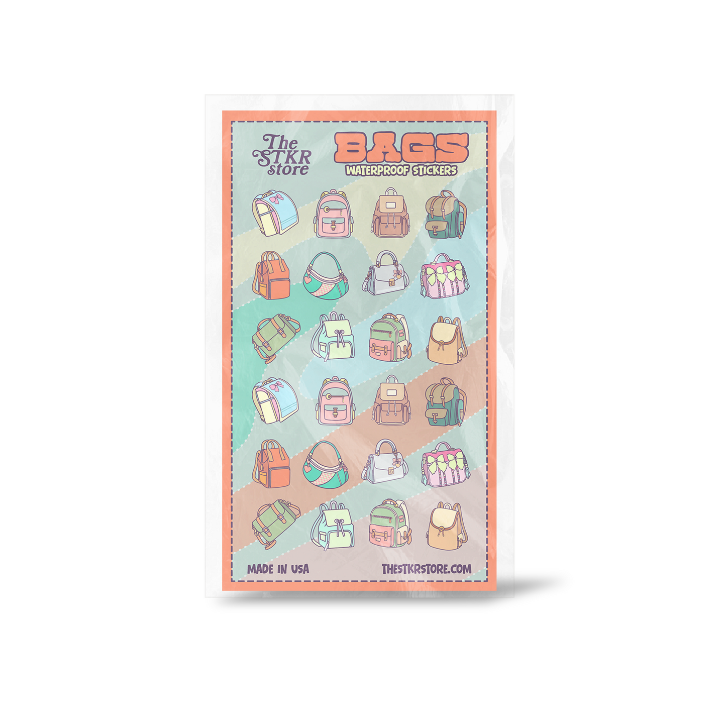 Bags Sticker Sheet