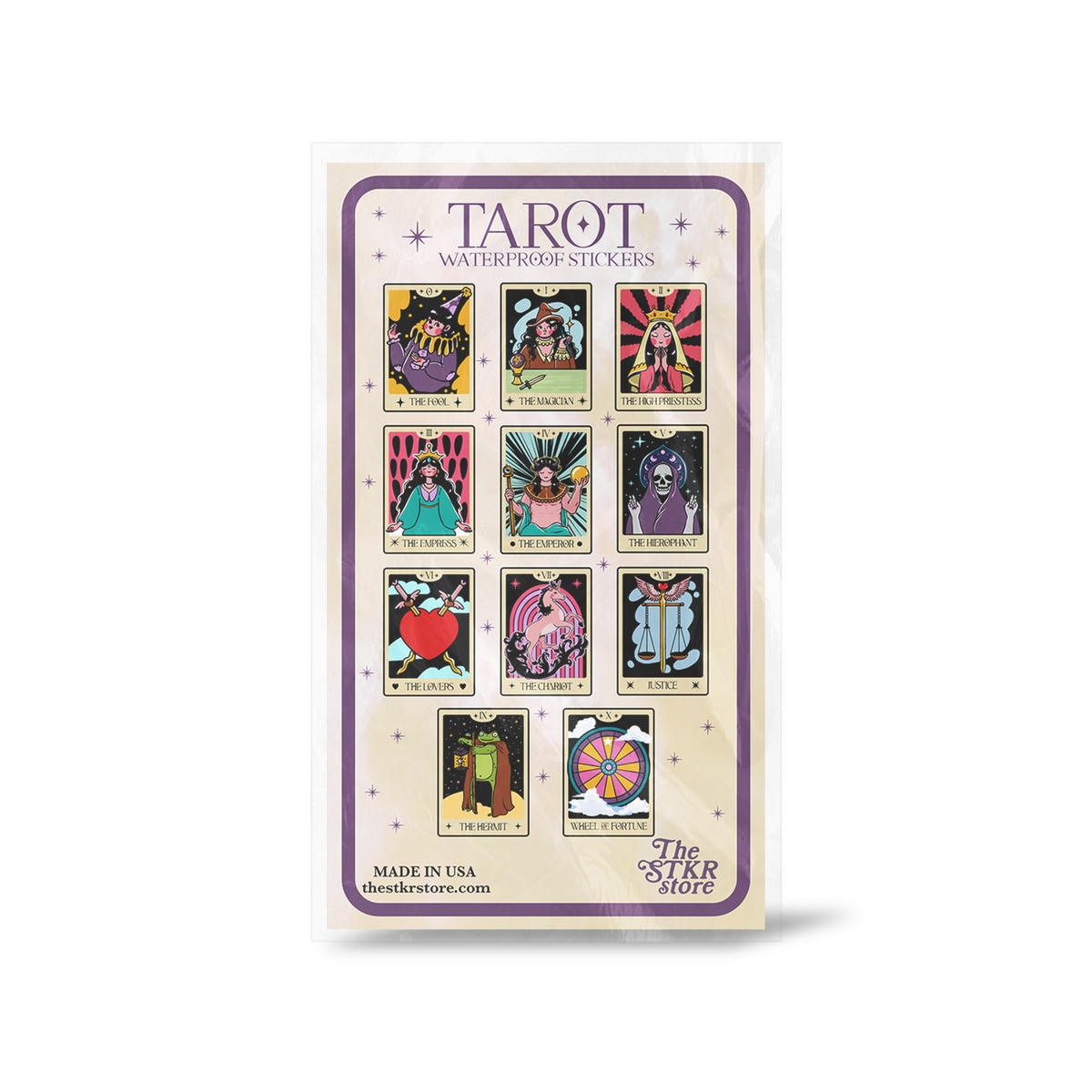 Tarot Sticker Sheet
