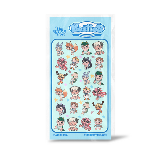 Besties Sticker Sheet