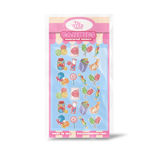 Candies Sticker Sheet