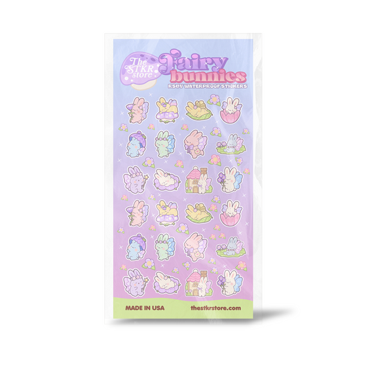 Fairy Bunnies Sticker Sheet