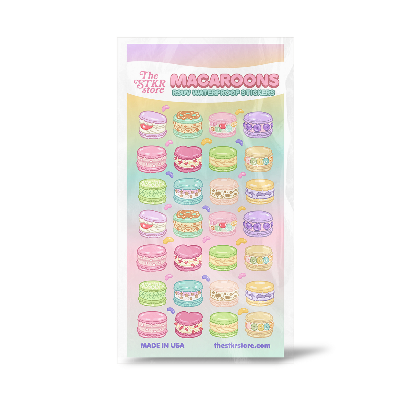 Macaroons Sticker Sheet