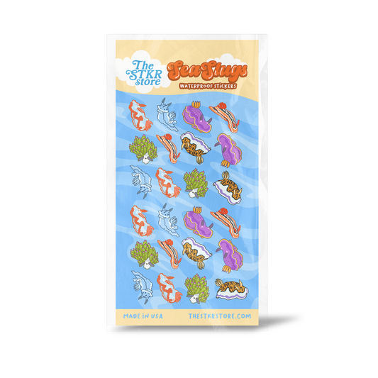 Sea Slugs Sticker Sheet