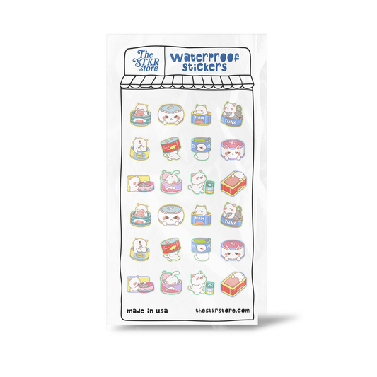 Can Cats Sticker Sheet