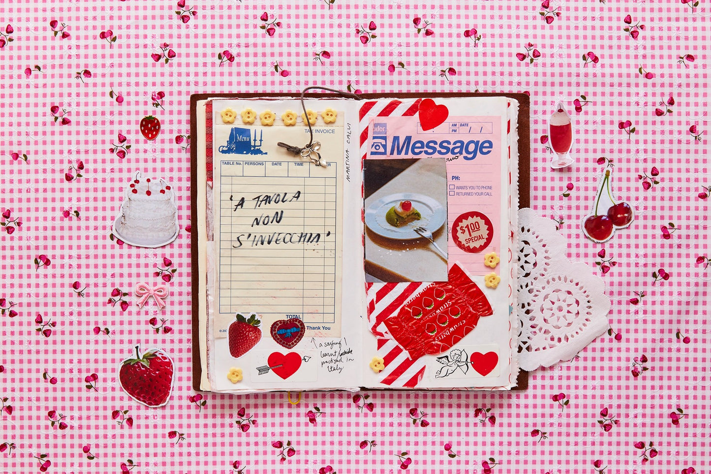 A Year of Junk Journaling - by Martina Calvi (Hardcover)