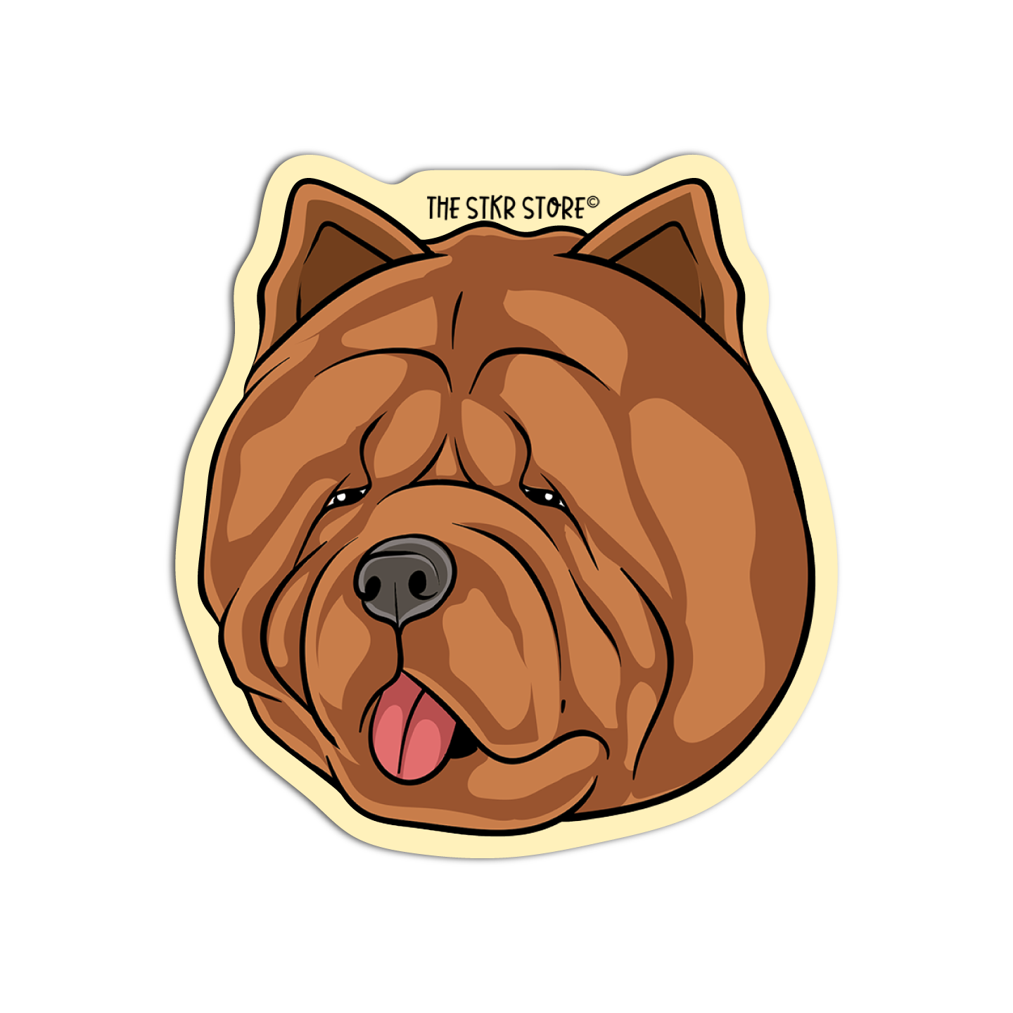 Chow Chow Head Dog Breed