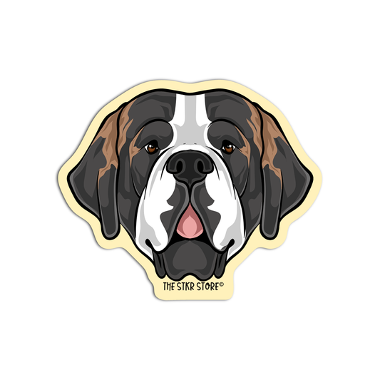 St. bernard head Dog Breed