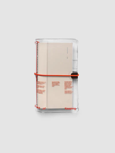 Act of Keeping Travel Cover | Clear Vinyl