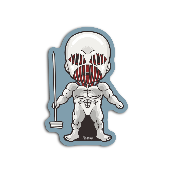 War Hammer Titan Attack on Titan (Titan Form) Sticker