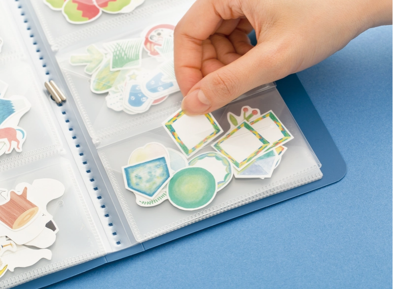 King Jim Otona Sticker File For Sticker Sheets
