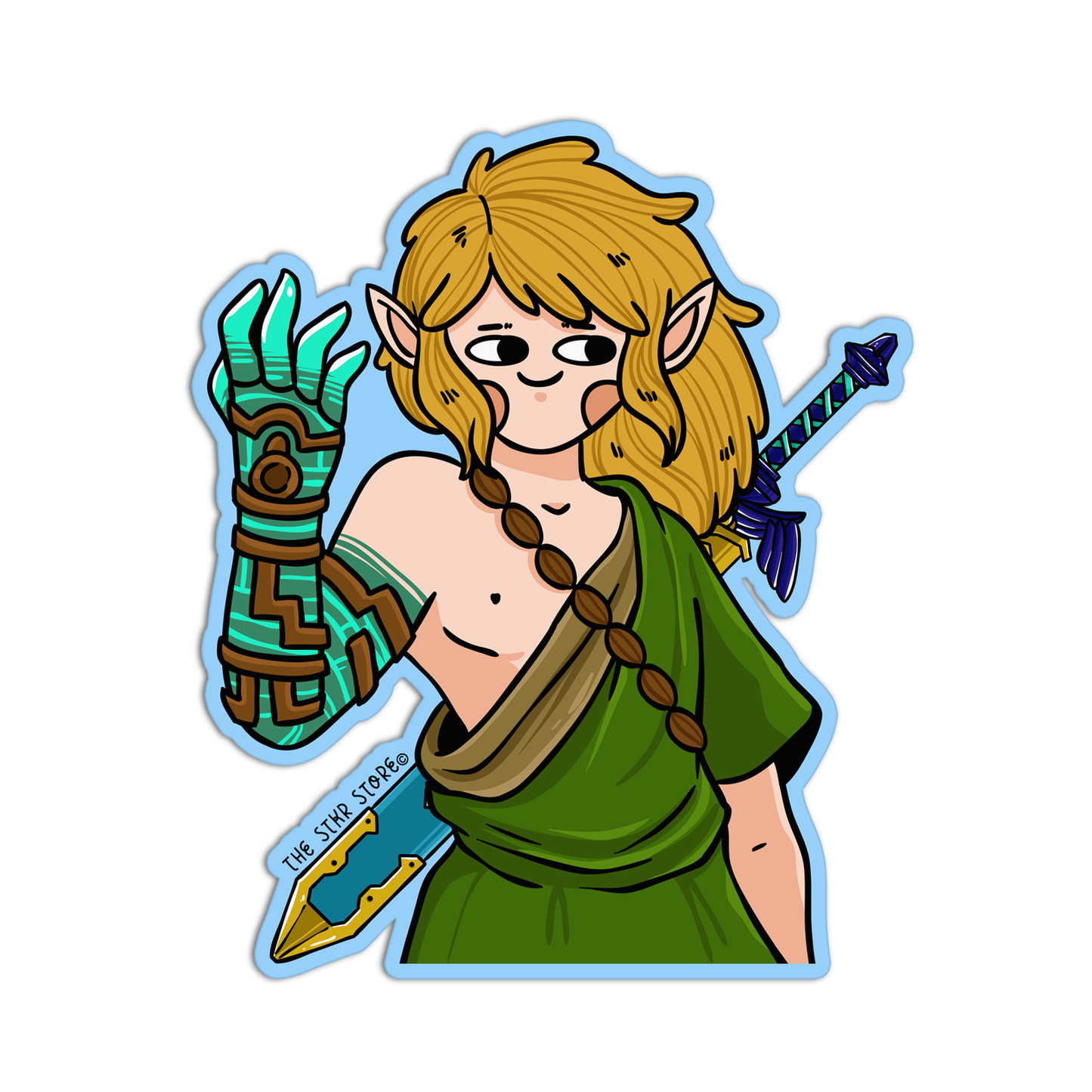 Link Arm Markings Legend of Zelda Sticker