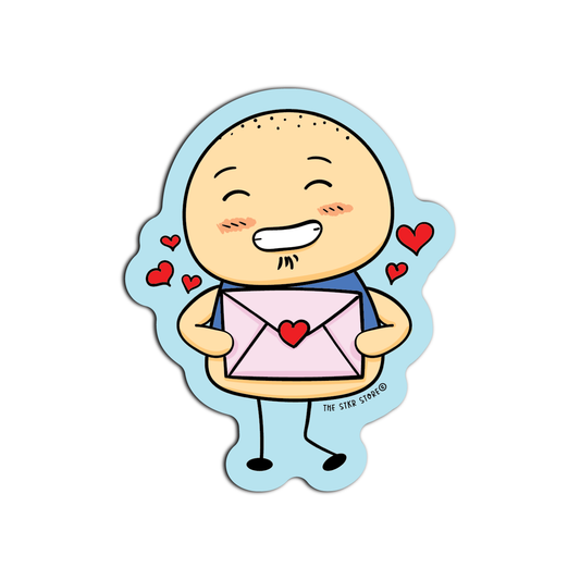 Sean Potato with Love Letter Valentines Day Edition Sticker
