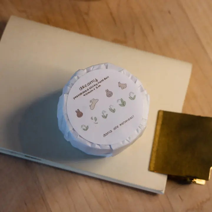 Dreamy Perforated Sticky Note Roll