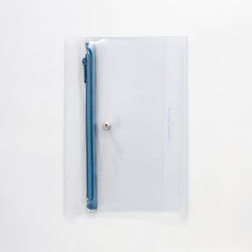 Isshoni. Pen Case + Notebook Cover Pvc A5 R Clear