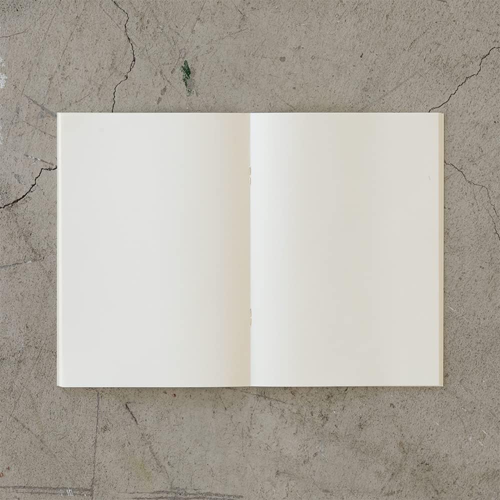 Midori MD Paper Notebook Light A5 Blank, Set of 3 - The Stkr Store