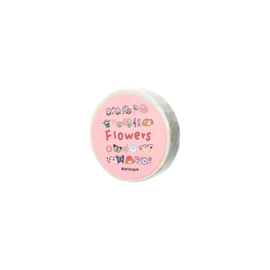 Flowers Mini Washi Tape - The Stkr Store