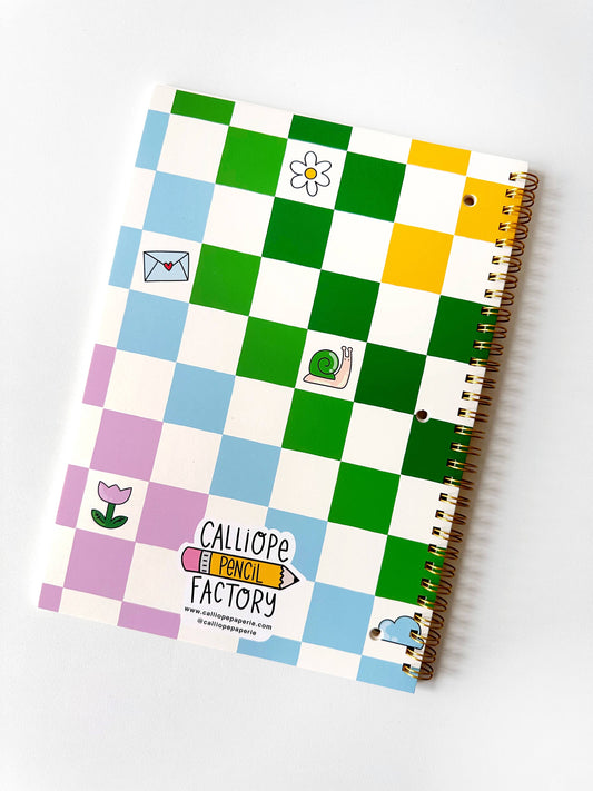 XL Sticker Book - Hello Rainbow Check